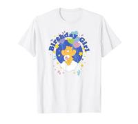 Care Bears Birthday Girl Confetti Balloons & Birthday Bear T-Shirt, Men, White, Medium