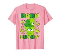 Care Bears Born Lucky Good Luck Bear T-Shirt, Men, Pink, X-Large