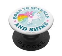 Care Bears Born To Sparkle And Shine With Cheer Bear PopSockets Adhesive PopGrip