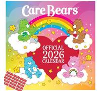 Care Bears Calendar 2026 Wall Calendar with FREE Organisational Stcikers Included