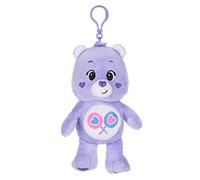 Care Bears Care Bears Bagclip Plush Key Pendant 6 Different Figures, 14 cm Original Cuddly Toy - Unlock The Magic - Super Soft Teddy Bear for Satchel Backpack Bag (Parts like Bear)