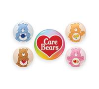 Care Bears Character 5 Piece Button Badge Set Button Badges Grumpy Bear