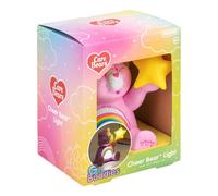 Paladone Care Bears Cheer Bear GloBuddies Night Light, Officially Licensed 3D LED Mood Lamp, Battery Powered Bedroom & Desk Décor, Collectible Gift for Pop Culture Fans