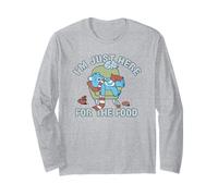 Care Bears Christmas I'm Just Here for The Food Bedtime Bear Long Sleeve T-Shirt