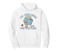 Care Bears Christmas I'm Just Here For The Food Bedtime Bear Pullover Hoodie