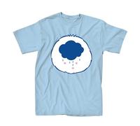 Care Bears Classic Halloween Costume Unisex Adult T Shirt, Sky Blue Grumpy Bear, Medium