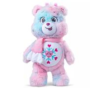 Basic Fun Care Bears Collector Edition - Snowflake Sparkle Bear 35cm - Winter-Themed Soft Toy with Shimmery Details - Eco-Friendly Plush for Kids & Collectors, 14"