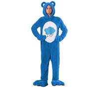 Care Bears Deluxe Grumpy Bear Fancy Dress Costume for Adults Small