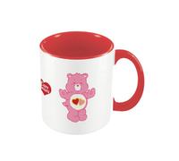 Care Bears Do What You Love Inner Two Tone Love-A-Lot Bear Mug Red/pink/white (One Size)