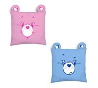 Care Bears Faces Square Cushion With Ears
