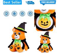 Care Bears Halloween 22cm Bean Plush - Trick-or-Sweet Bear, Soft Cuddly Toy w...
