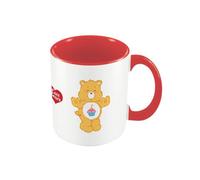 Care Bears Inner Two Tone Birthday Bear Mug White/red/yellow (One Size)