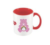 Care Bears Keep Calm And Smile Inner Two Tone Cheer Bear Mug White/red/pink (One Size)