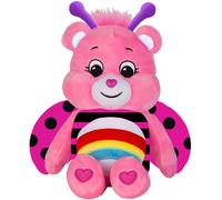CARE BEARS - LADY-BUG CHEER BEAR -9 INCH (24CM TALL) NEW