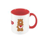 Care Bears Live Laugh Hug Inner Two Tone Tenderheart Bear Mug Red/white (One Size)