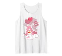 Care Bears Love A Lot Bear and Heart Balloons Valentine Tank Top