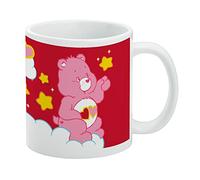 Care Bears Love-A-Lot Bear Ceramic Coffee Mug, Novelty Gift Mugs for Coffee, Tea and Hot Drinks, 11oz, White