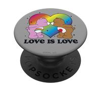 Care Bears Love Is Love With Cheer Bear And Tenderheart PopSockets Swappable PopGrip