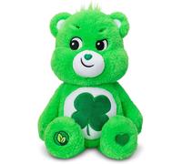 Care Bears 22064 14 Inch Medium Plush Good Luck Bear, Collectable Cute Plush Toy, Cuddly Toys for Children, Soft Toys for Girls and Boys, Cute Teddies