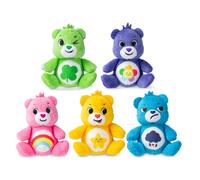 Basic Fun Care Bears Micro Plush 5 Pack, Collectable Mini Teddies for Boys & Girls 4+, Soft Toy Gift Set Featuring Cheer, Grumpy, Good Luck, Harmony & Laugh-A-Lot Bears