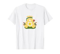 Care Bears Peace Bear Hippie Funshine Retro Cartoon T-Shirt