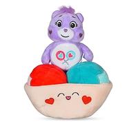 Care Bears Pet Plush Squeaky Toy Share Bear with Ice Cream Sundae, 8” with Squeaker Inside | Share Bear for Dogs Squeaky Plush Toy | Collectible Care Bears Dog Toys
