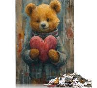 Care Bears Puzzle Precise Interlocking Paper Rectangular Jigsaw Puzzle for Boy Or Girl 1000pcs (75x50cm)