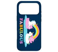 Care Bears Rainbow Fabulous With Cheer Bear And Unicorn Case for iPhone 17 Pro Max