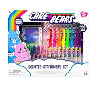 Care Bears Scented Stationery Set | Fun Fruity Writing Supplies for Kids | Personal Journal, Sticky Tab Pad, Gel Pens, Mini Gel Pens & Stickers