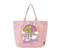 Care Bears Shopping Bag Lightweight and Practical - Care Bears Design Cloth Shopping Bag, Reusable and Comfortable to Carry, pink, infant