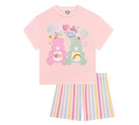Care Bears Short Pyjamas, Teddy Bear Pyjamas For Girls, Girls Pjs, Ages 2 To 8 Years