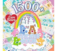 Care Bears Sticker Book, 1500 Cute Stickers for Scrapbooks, Planners, Features Letter Stickers, Planner Stickers, Laptop Stickers, Water Bottle Stickers for Kids Teens, School Supplies For Kids