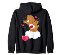 Care Bears Tenderheart Bear Fishing Hearts Zip Hoodie