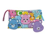 CYPBRANDS Care Bears Trifold Pencil Case 5 Compartments School Supplies Pencil Case Colourful Official Product