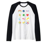 Care Bears: Unlock the Magic Bear Bellies Raglan Baseball Tee