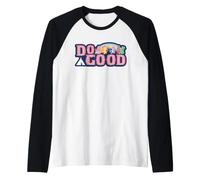 Care Bears: Unlock the Magic Do Good Rainbow Group Raglan Baseball Tee