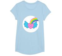 Care Bears: Unlock The Magic Dream Bright Bear Belly T-Shirt, Girls, Baby Blue, Small