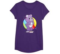 Care Bears: Unlock the Magic Share Bear T-Shirt, Girls, Purple, Medium