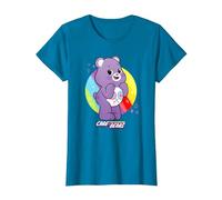 Care Bears: Unlock the Magic Share Bear T-Shirt, Women, Sapphire Blue, X-Small