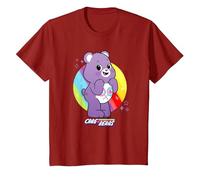 Care Bears: Unlock the Magic Share Bear T-Shirt, Youth, Cranberry Red, 4T