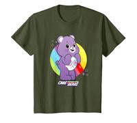 Care Bears: Unlock the Magic Share Bear T-Shirt, Youth, Olive Green, 4T