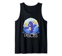Care Bears: Unlock the Magic Zodiac Pisces with Harmony Bear Tank Top