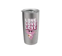 Care Bears Valentine's Day Love-A-Lot Bear Pop Love Stack Stainless Steel Insulated Tumbler