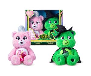Care Bears Wicked Plush Set Love-A-Lot & Good Luck Bear