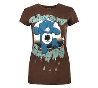 Care Bears Womens Brown Short Sleeved T-Shirt - Medium