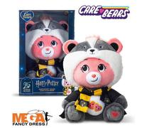 Basic Fun Care Bears x Stranger Things Cheer Bear as Eleven - 22 cm Plush - Limited Edition Collectible - Gift for Stranger Things Fans