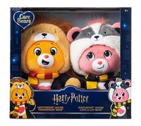 Care Bears x Harry Potter Plush 2 Pack 30cm Gryffindor Hufflepuff Official