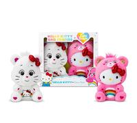 Care Bears x Hello Kitty Plush 2 Pack - 30cm Collectible Soft Toy Set, Sanrio Teddy Bear Gift for Kids
