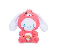Care Bears x Hello Kitty - Cinnamoroll as Love-A-Lot Bear 25cm Soft Plush Toy