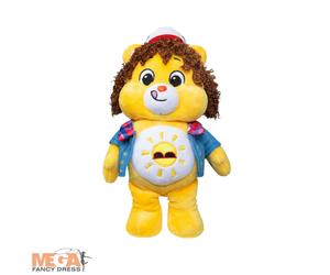 Care Bears x Stranger Things 22cm Funshine Bear as Dustin Plush Toy Collector Gi